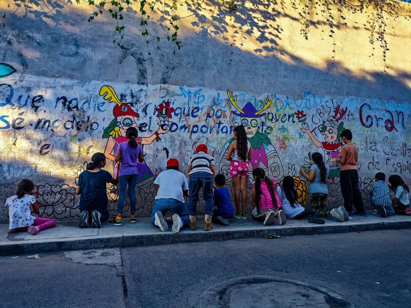 Actividad Cultural Comunitaria: Un mural por la paz